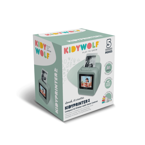 Kidywolf - Kidyprinter AI - kreatywna drukarka ze sztuczną inteligencją